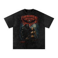 Wolf princess - Acid Wash Oversize T-Shirt From $65