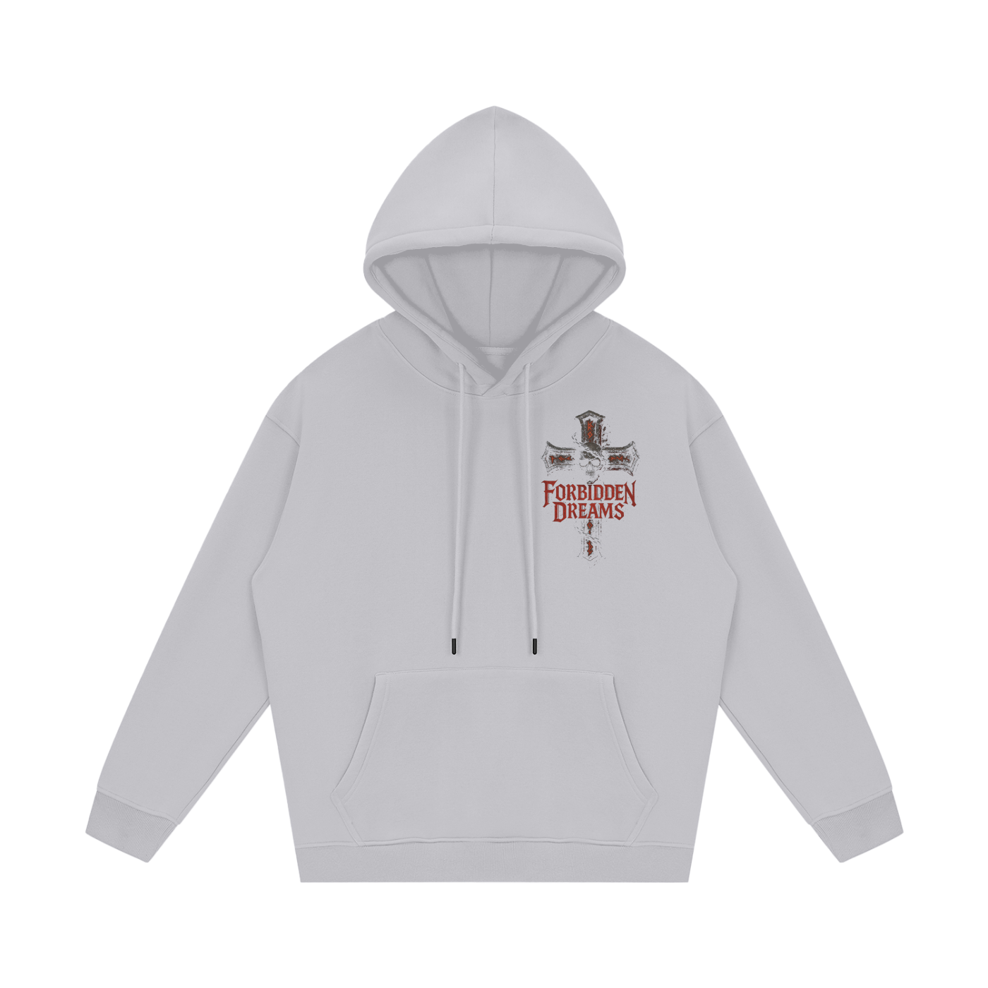 FD Cross and skull - Fleece Hoodie From $100
