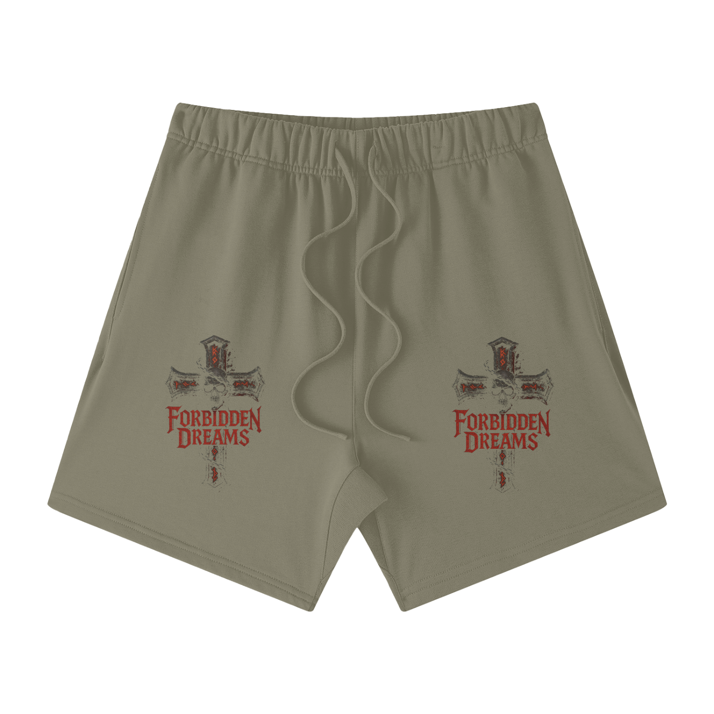 FD - Cross and skull shorts From $70