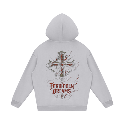 FD Cross and skull - Fleece Hoodie From $100