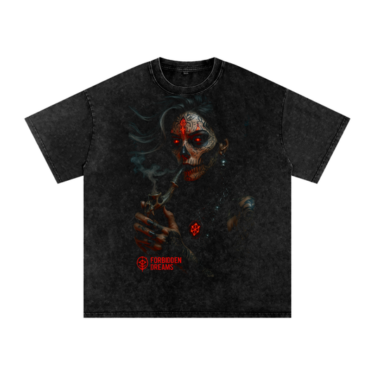 “Ashes of the Undead” - Acid Wash Oversize T-Shirt From $65