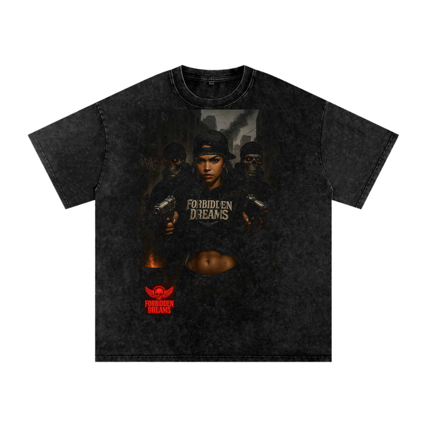 “She Who Walks with Death” - Oversize T-Shirt From $65