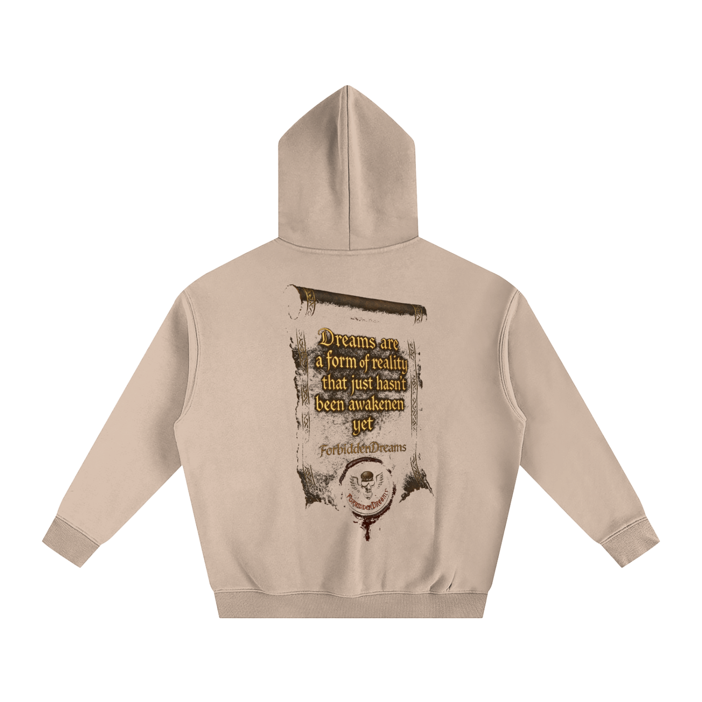 “Weeping Divinity” - Oversize Fleeced Hoodie From $100