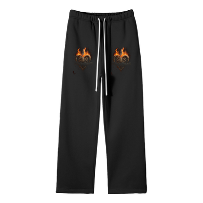 “Hearts Fire” sweat pants from $85