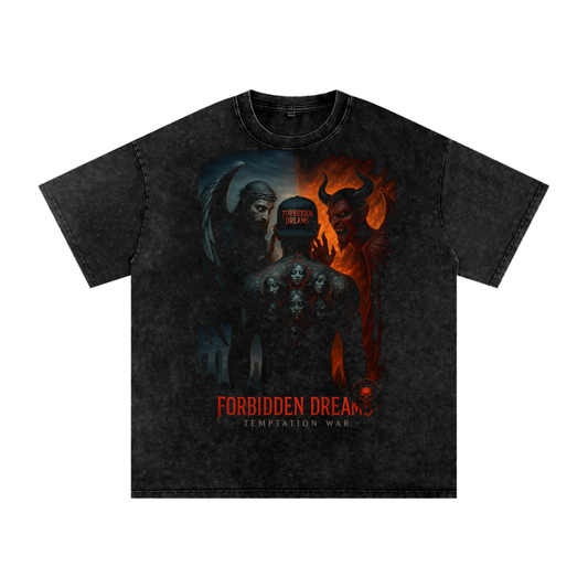 Temptation wars - Acid Wash Oversize T-Shirt From $65