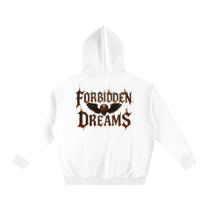 FD iron flames - Oversize Fleeced Hoodie From $100