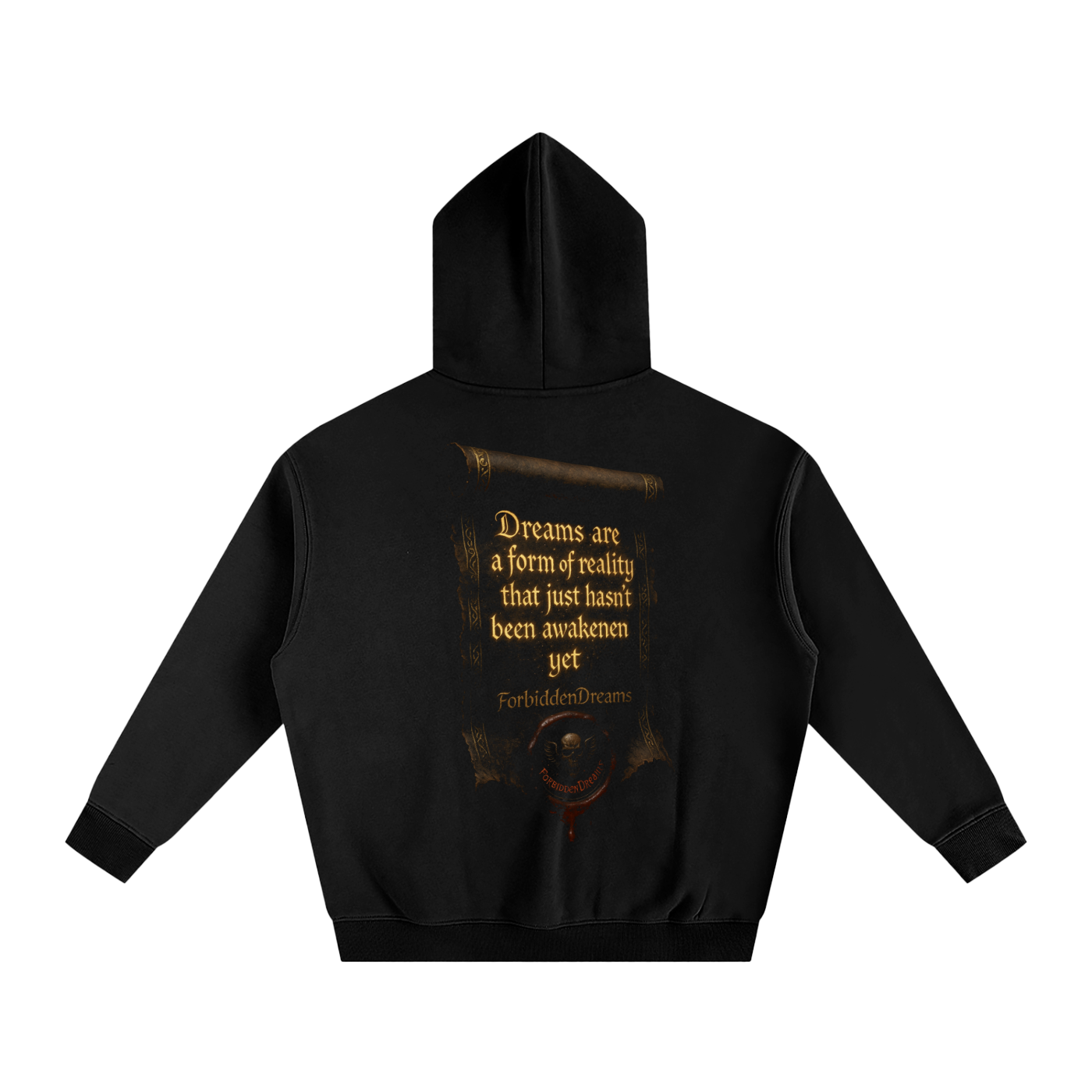 “Weeping Divinity” - Oversize Fleeced Hoodie From $100