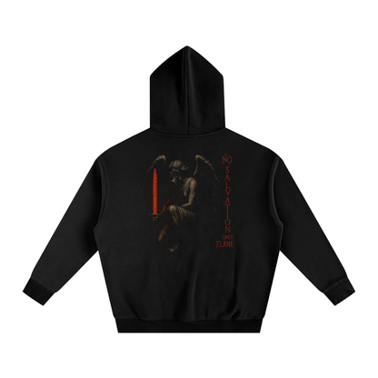 “ No salvation” Oversize Fleeced Hoodie from $100