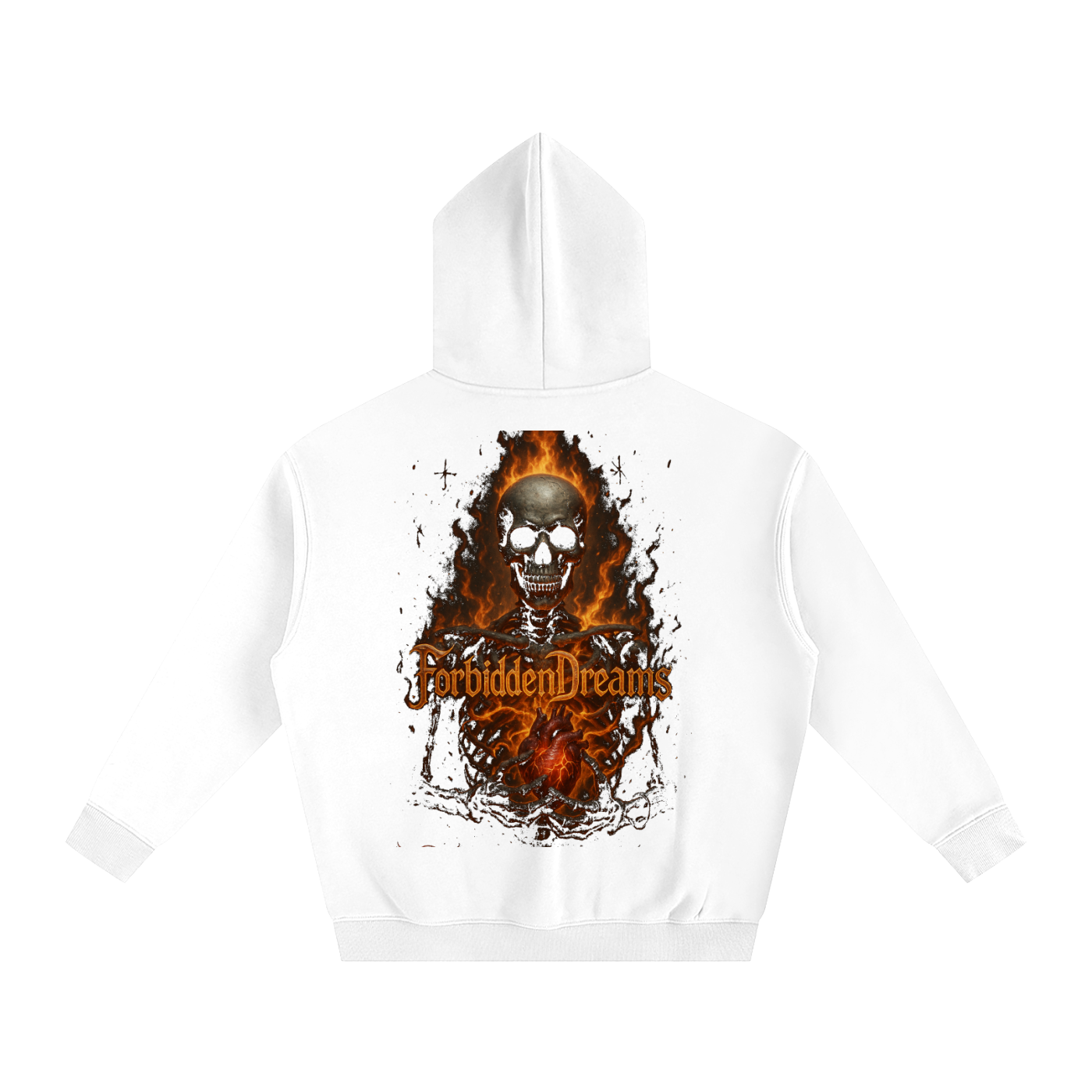 “Heartfire: The Forbidden Flame” - Oversize Fleeced Hoodie From $100