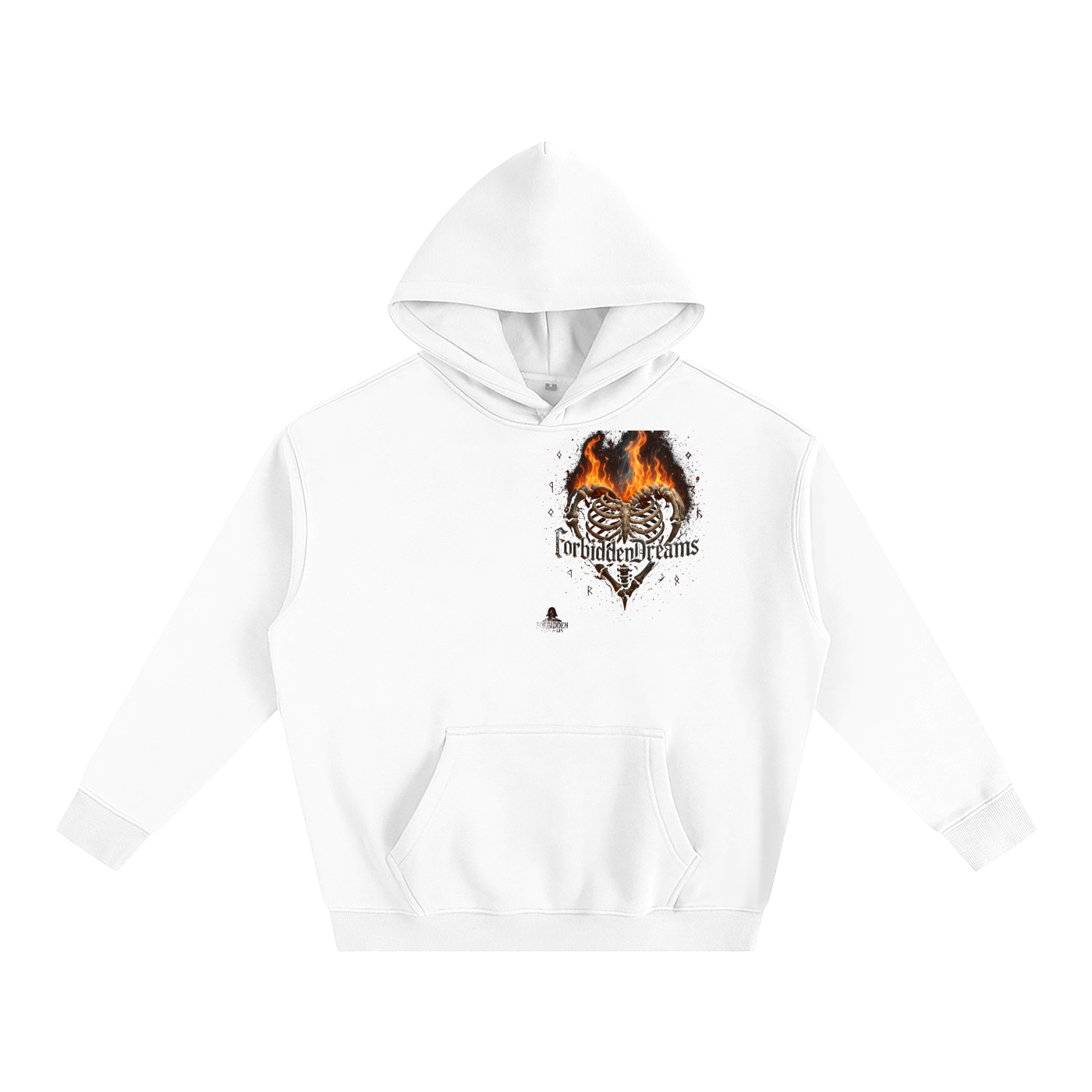 “Heartfire: The Forbidden Flame” - Oversize Fleeced Hoodie From $100