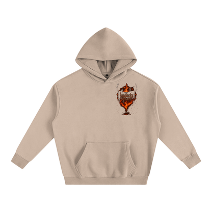 “ No salvation” Oversize Fleeced Hoodie from $100