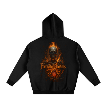 “Heartfire: The Forbidden Flame” - Oversize Fleeced Hoodie From $100