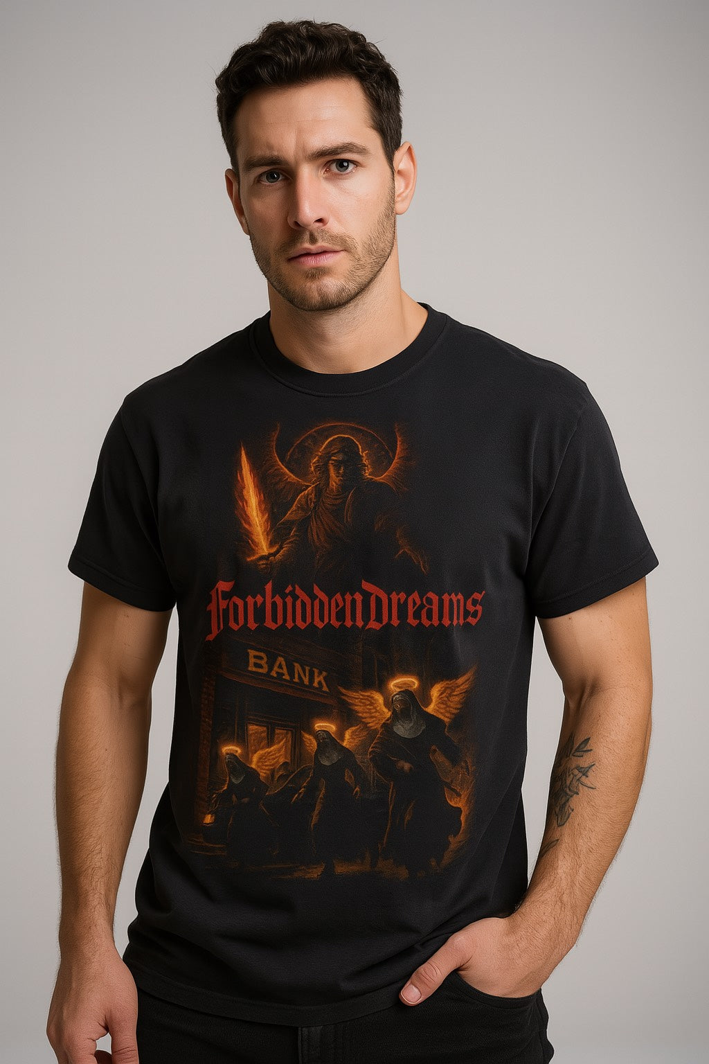 Bank robbing nun - T-shirt From $65